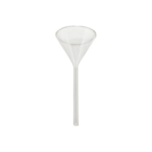 Funil Analítico Liso Haste Longa 500ml boca 150mm