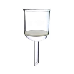 Funil de Buchner de Vidro Com Placa Porosa 250ml Porosidade 4