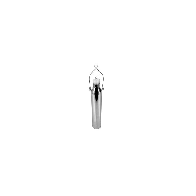 Garrafa Saca Amostra de Aço Inox Tampa de Rolha Gargalo 20mm-c2de3b04-f880-4869-a06d-357a110f1393