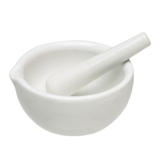 Gral com Pistilo de Porcelana