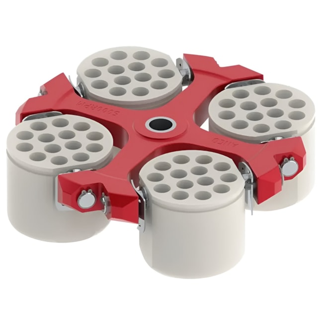 Kit Cruzeta 4 Vãos Com Porta Tubos Basculante Para 60 Tubos de 10 ml-ce518945-9991-49ce-88c9-3e8d84afe140