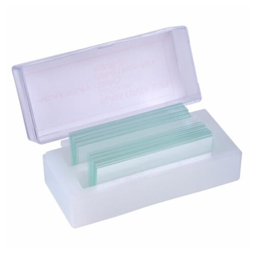 Lamínula para Microscopia Retangular Tamanho 24 x 32mm c/100 Unidades
