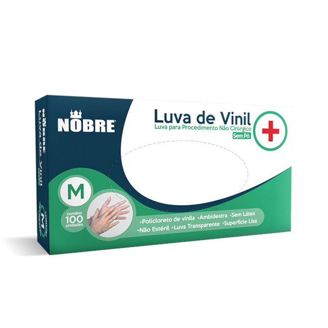 Luva de Procedimento Em Vinil Sem Amido-2a1dc730-3882-4dc0-849a-8b521fb6d6ba