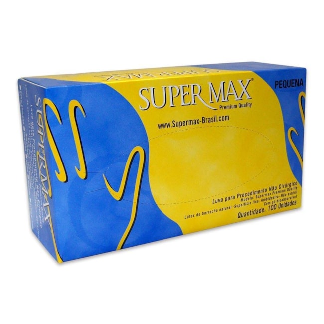 Luva de Procedimento Talcada Supermax-1acbae62-135e-4e84-b2b1-b2f03d98cdf3