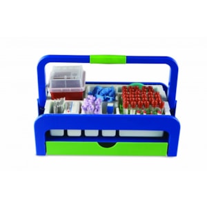 Maleta para Coleta de Sangue Sem Tampa para 36 tubos de 13mm