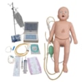 Manequim Bebê Simulador de RCP, Intubação e Enfermagem Neonatal-bde14fcf-14db-4832-a80a-be0d6fe80bef