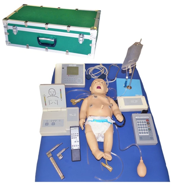 Manequim Bebê Simulador para Treino de ACLS-be410d9a-ec8b-4b1d-a543-c8a54aaf28c9