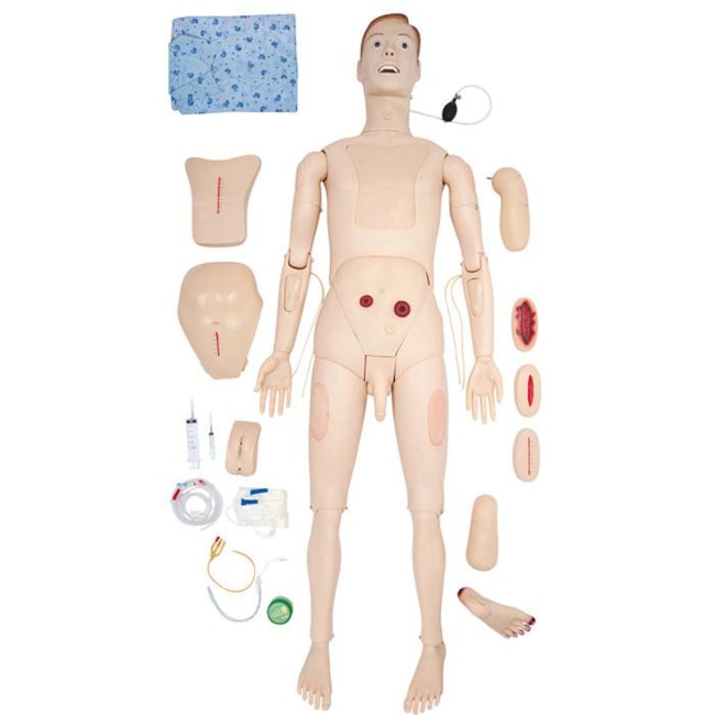Manequim Bissexual com Órgãos Internos para Treino Avançado de Enfermagem-9469a397-2683-4f62-ab30-b5546ab0063e
