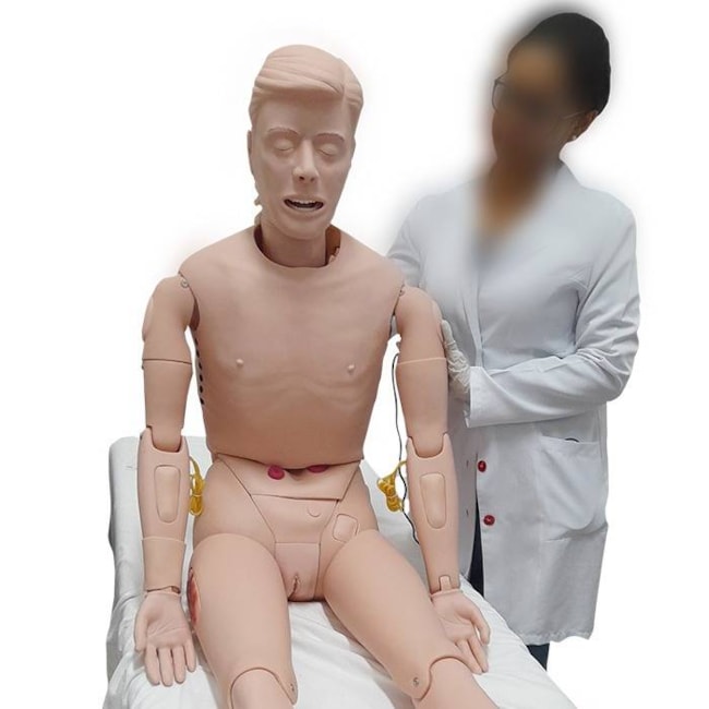 Manequim Bissexual Simulador para Treino de Enfermagem e RCP-19bbfc16-8d15-4d92-80c3-44e89b12f125