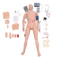 Manequim Bissexual, Simulador Para Treino Habilidades Clínicas, Ausculta, Acls, Dea E Ecg Ren-e4c5762e-f468-4851-a6c5-1ae13b8a39af