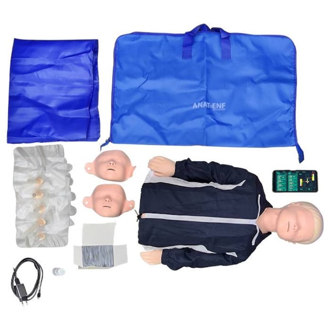 Manequim Infantil para Treino de RCP ECG e com Painel Led-52c7ceb2-a7e3-4604-b7e7-2447d5545e0d