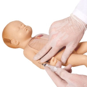 Manequim Neonatal Avançado para Punção Venosa Central e Periférica