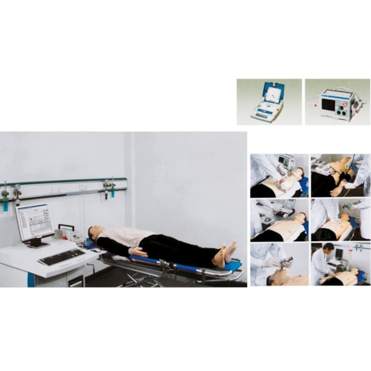 Manequim Simulador para Treino de Suporte Avançado ACLS e com Software