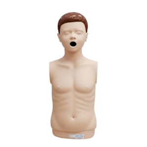 Manequim Torso Adolescente Simulador da Manobra de Heimlich e Desengasgo