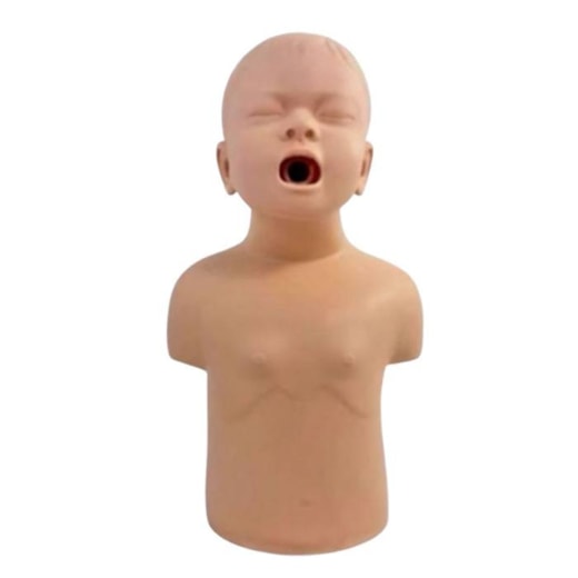 Manequim Torso Infantil Simulador da Manobra de Heimlich e Desengasgo