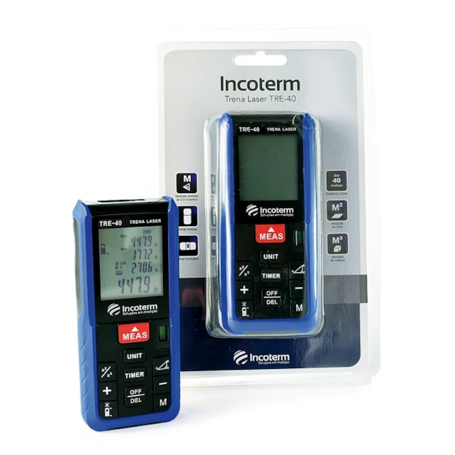 Medidor de Distancia a Laser (Trena) Incoterm TRE-40-f6a63f2a-ef5a-47ad-897f-55fae27fd33e