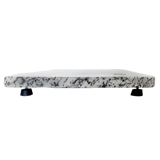Mesa Anti-Vibratória Para Balança 40x45cm Com Nível Basic