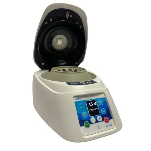 Microcentrífuga para 12 tubos de 1,5 a 2,0ml Velocidade até 15000rpm Kasvi
