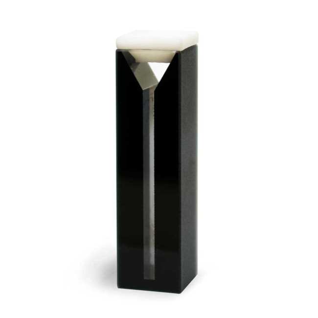 Microcubeta Quartzo Quadrada, 10 Mm, Laterais Pretas, Volume 0,7 ml-00ada7ec-c83e-4643-bcc2-a5eda864d89a
