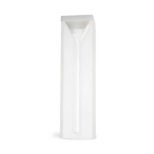 Microcubeta Vidro Óptico Quadrada, 10 mm, Volume 0,7 ml