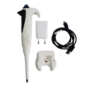 Micropipeta Eletrônica Monocanal 30 - 300 µl Smart Kasvi