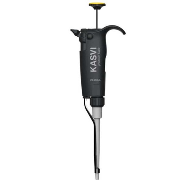 Micropipeta Monocanal Premium Black 2 - 20ul Kasvi Volume Variável-889a5a14-c43d-4073-8c51-aa70d2b911e9