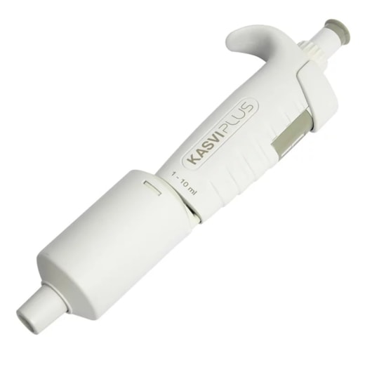 Micropipeta Monocanal Volume Variável de 1 a 10ML Kasvi Plus