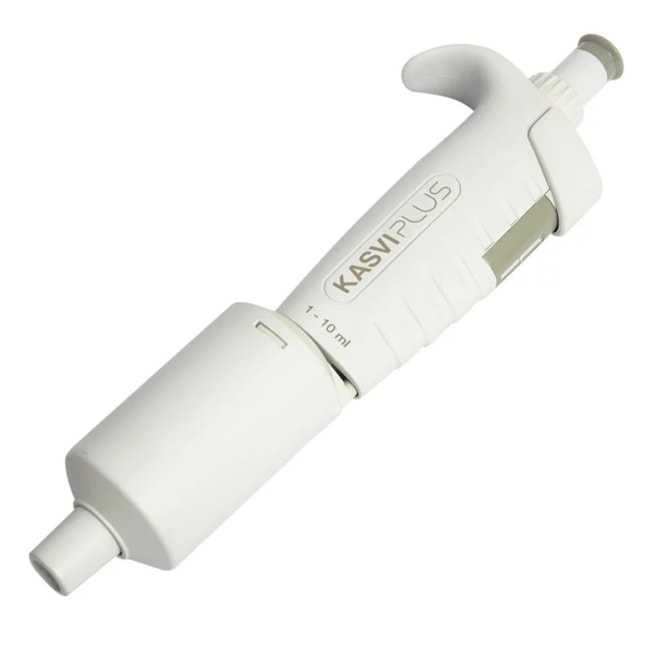 Micropipeta Monocanal Volume Variável de 1 a 10ML Kasvi Plus-d6ebbb7e-d2d6-45ae-832b-28e3c68bf63d