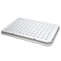 Microplaca de PCR 96 Poços 0,1ml Meia Borda Branca Corte H12 Pacote com 10un-b93855f7-839b-4724-9f7d-50285168c5b4