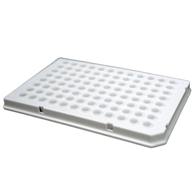 Microplaca de PCR 96 Poços 0,1ml Meia Borda Branca Corte H12 Pacote com 10un-f19bcd62-02be-4908-808d-e0473d360f97