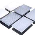 Microplaca de PCR 96 Poços 0,2ml Sem Borda Incolor Corte H1 Pacote com 25un-df2218cd-06df-4aad-9e03-a9b6c98be1a5