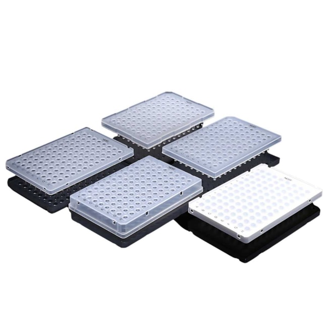 Microplaca de PCR 96 Poços 0,2ml Sem Borda Incolor Corte H1 Pacote com 25un-6cf0867e-5116-4735-a2b8-0d48741c93bf