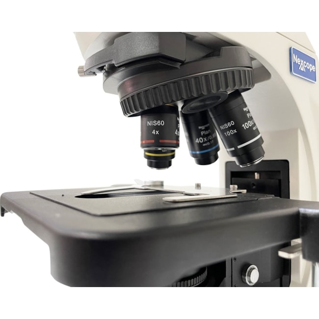 Microscoópio Binocular Planacromático Infinito 1000x com display digital e cabeçote codificado-ec2db2c2-ff1d-460d-bcee-e45f11e01f5c