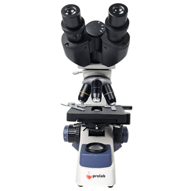 Microscópio Biológico Binocular Aumento até 1600X Alta Definição-a4f177c6-4e9a-4da5-af91-c4deec1324fd