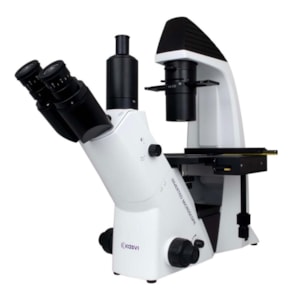 Microscópio Invertido Biológico Trinocular