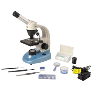 Microscópio Monocular 640x Iluminação de Led