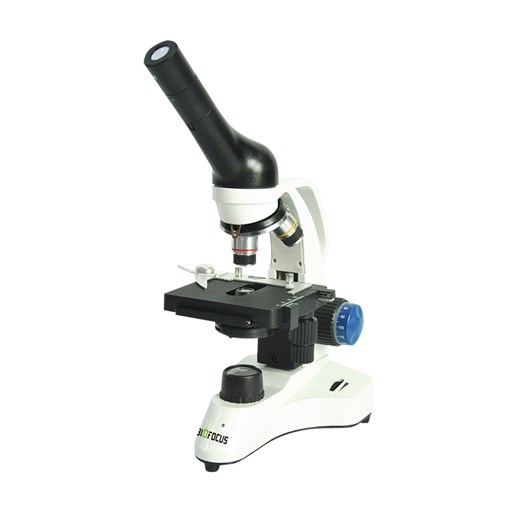 Microscópio Monocular Aumento de 40 a 640X