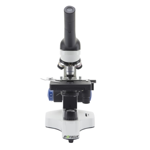 Microscópio Monocular Aumento de 40 a 640X