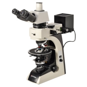 Microscópio Petrográfico Trinocular