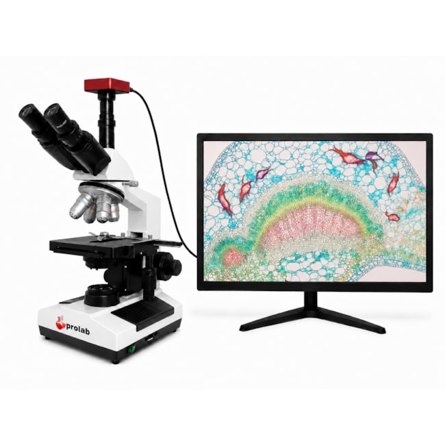 Microscópio Trinocular Com Câmera-1719933e-bc71-46d8-8ed1-1f464af2d9b7
