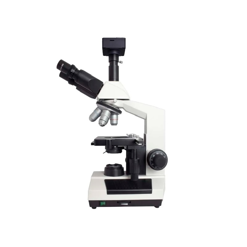 Microscópio Trinocular Com Câmera Prolab Loja