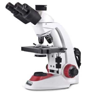 Microscópio Trinocular Planocromático Série Red Kasvi