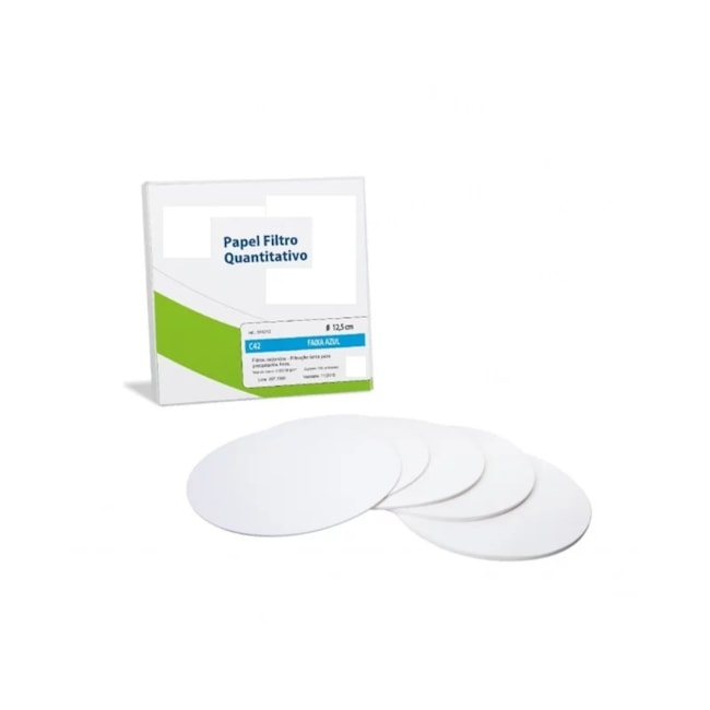 Papel Filtro Quantitativo Faixa Azul 240mm-34755beb-12a4-4531-9124-b186f8c80630