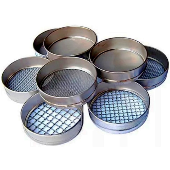 Peneira Granulométrica Inox ASTM 1/4