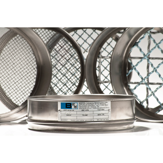 Peneira Granulométrica Inox ASTM 120 Tyler 115 Média-15bf4736-d6fc-4935-a3d0-e071107a323e