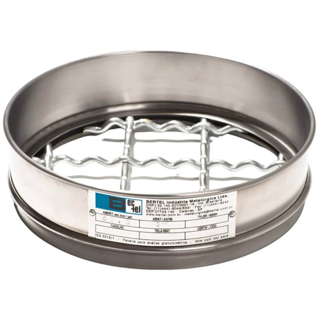 Peneira Granulométrica Inox ASTM 2