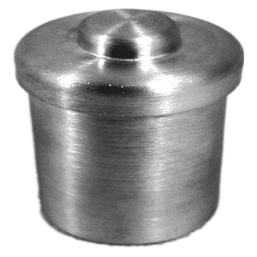 Pesa Filtro de Alumínio Com Tampa Forma Baixa 80ml 55x40mm