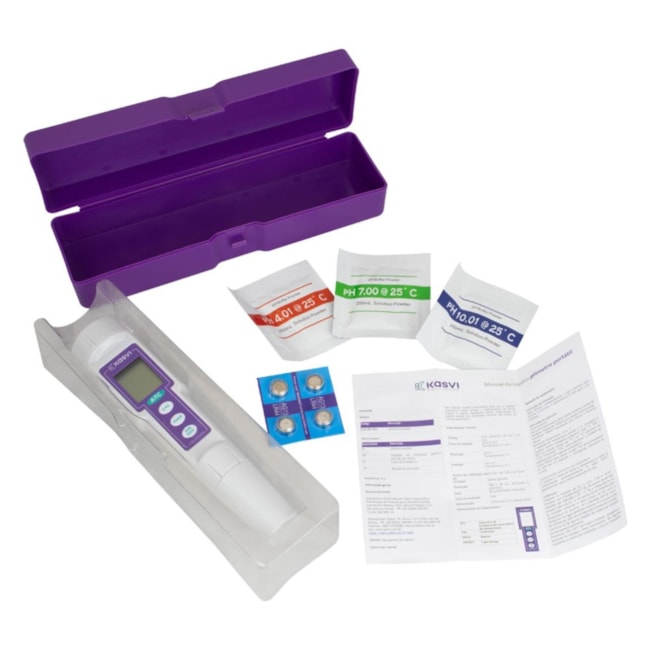 Phmetro de Bolso Ph 0 a 14 Precisão 0,1 Com ATC-82286abd-79c4-4ff0-9e73-01648534dc8a