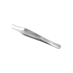 Pinça Adson Com Dente 1x2 Para Uso Geral 12cm