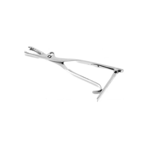 Pinça Farabeuf Lambotte Para Osso 26cm Com Cremalheira